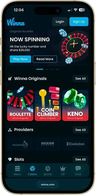 Winna mobile casino Rwanda